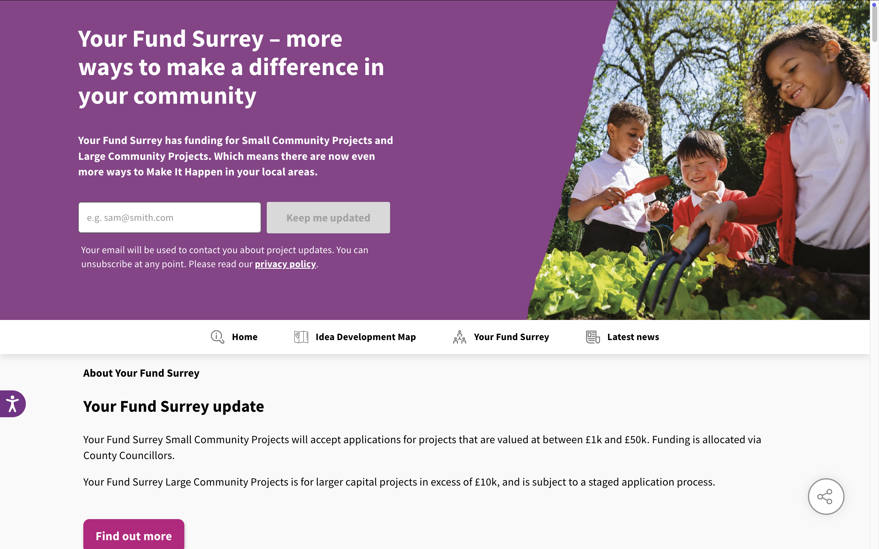 Your fund surrey